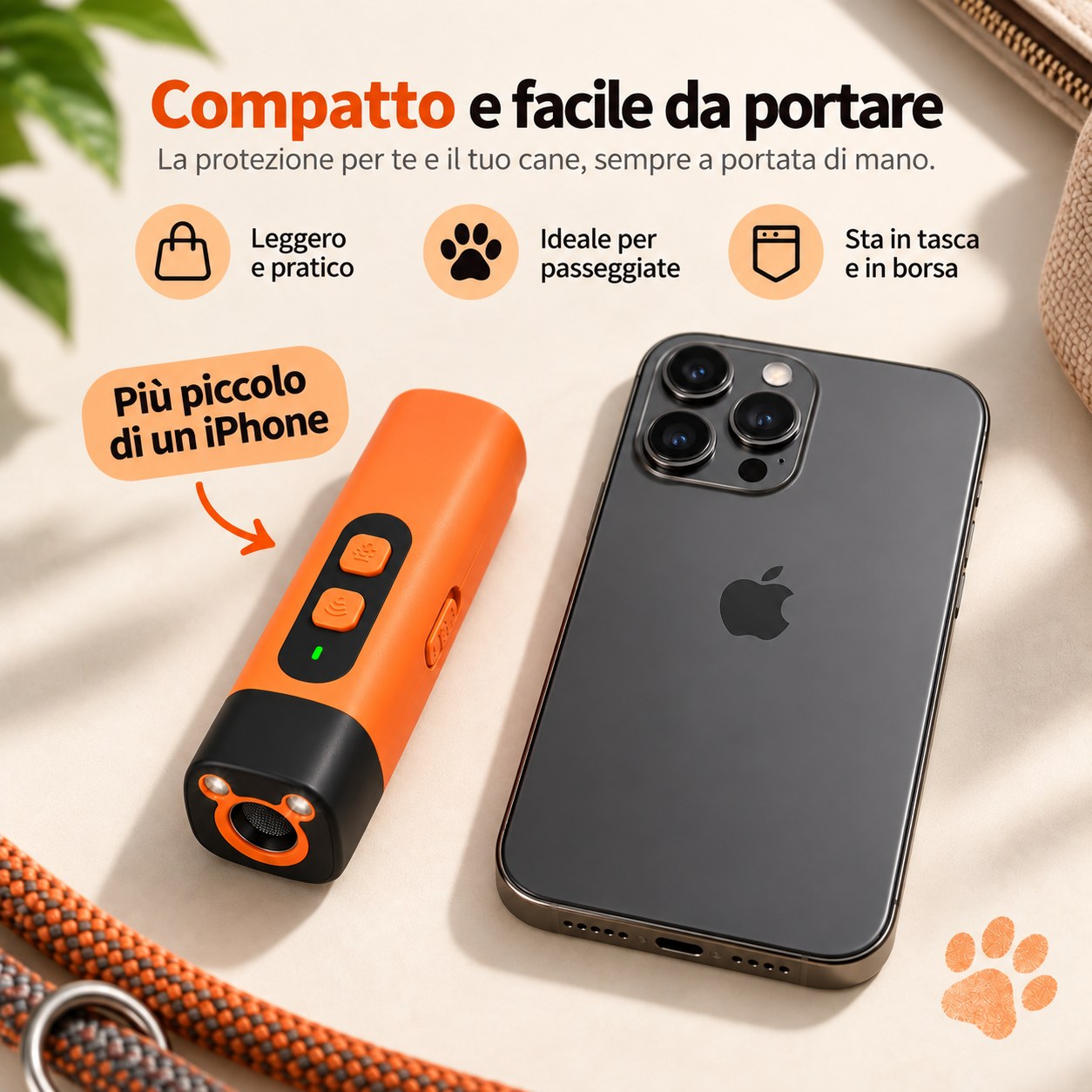 ZampaZen più compatto di uno smartphone
